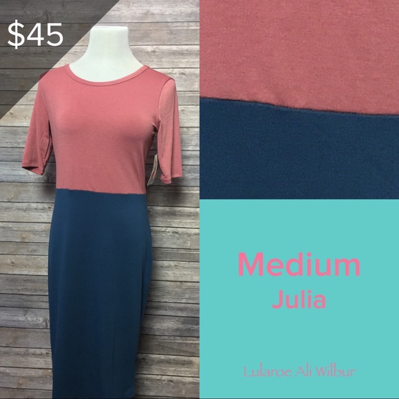 Lularoe Julia - Colorblock - Picture 1 of 1